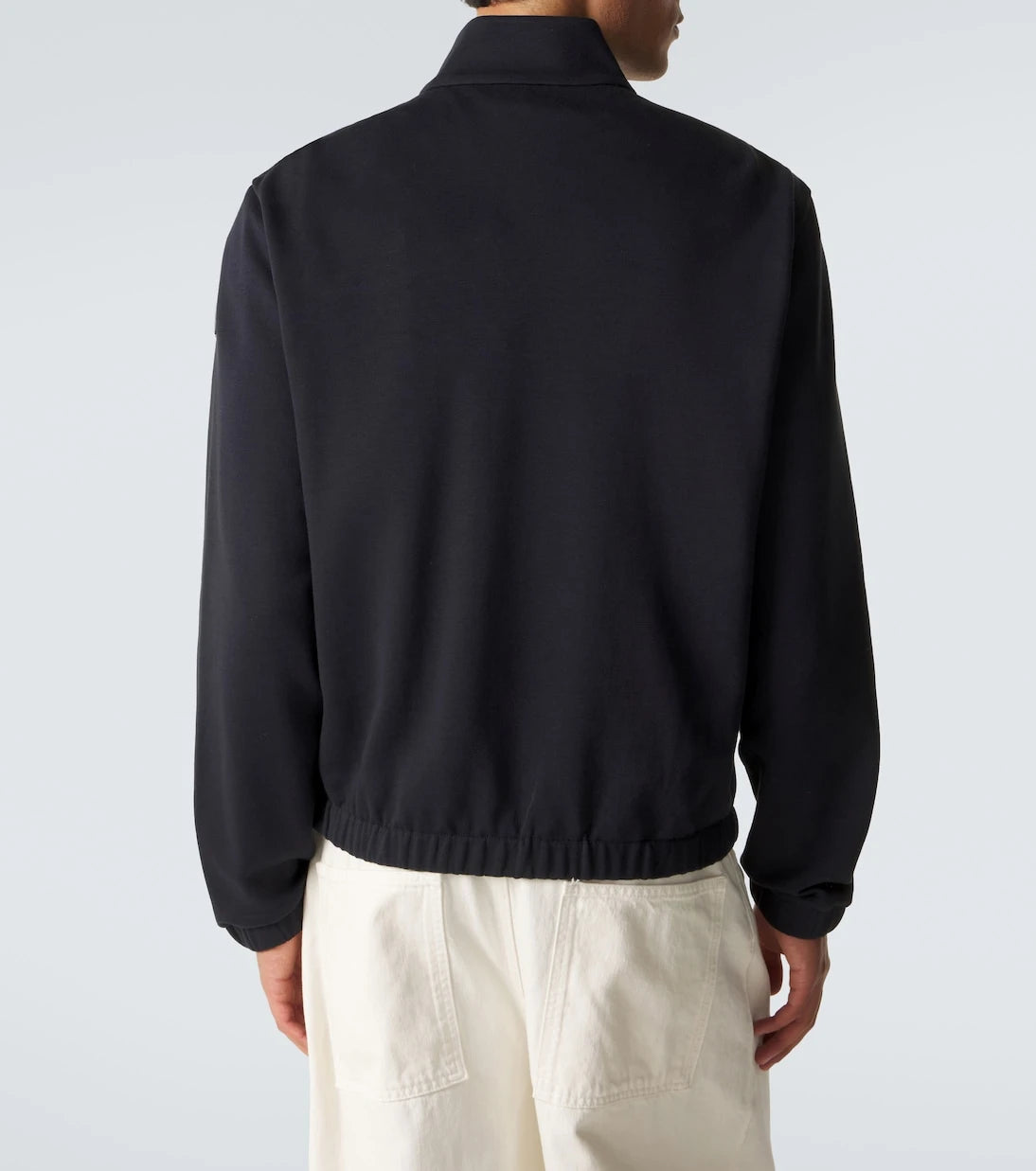 Moncler - Cotton-blend zip-up sweater