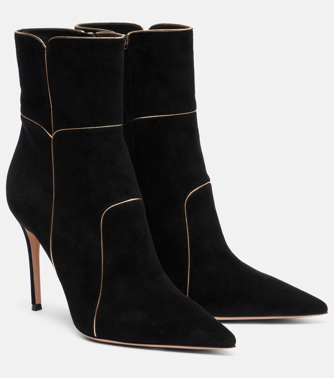Gianvito Rossi - 95 suede ankle boots