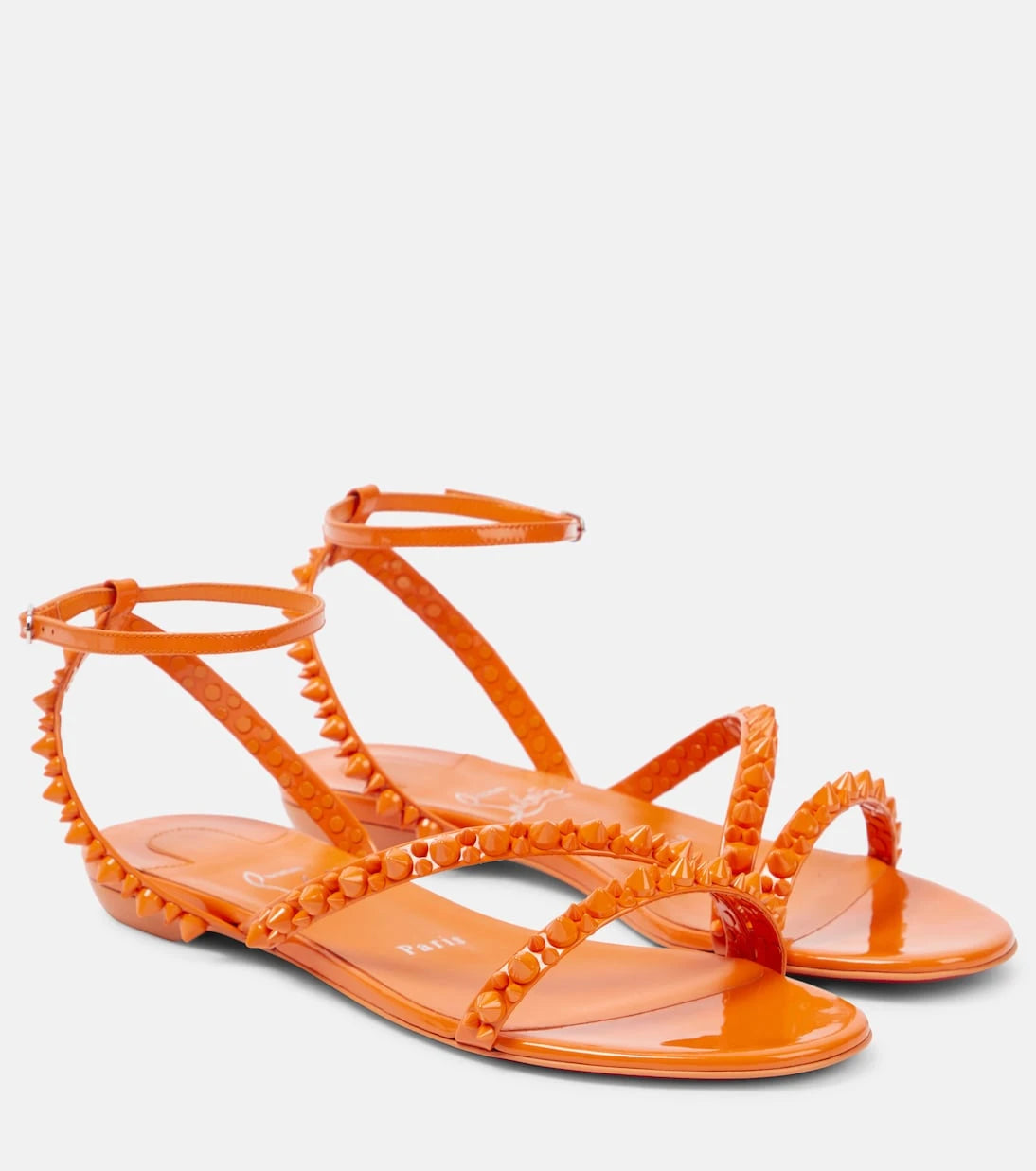 Christian Louboutin - Mafaldina Spikes leather sandals