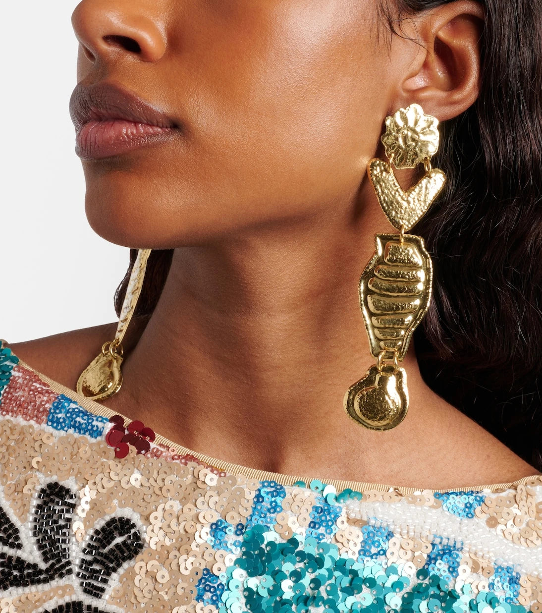 Alémais - Le Jardin drop earrings