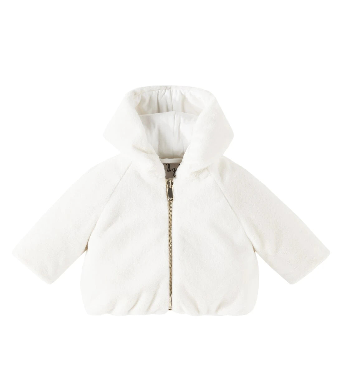 Il Gufo - Baby faux fur jacket