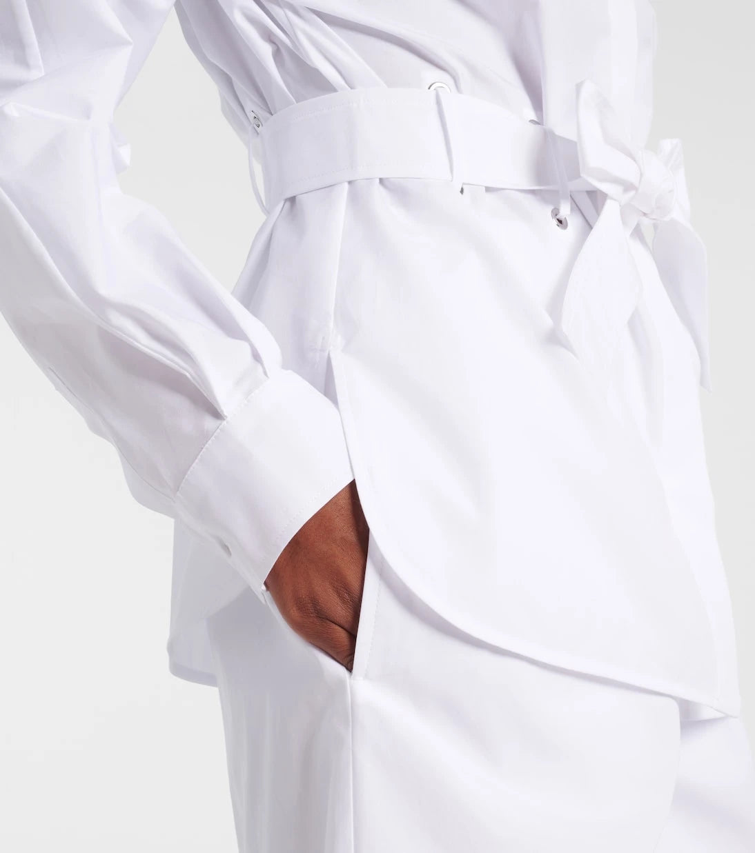 Max Mara - Juglas cotton blouse