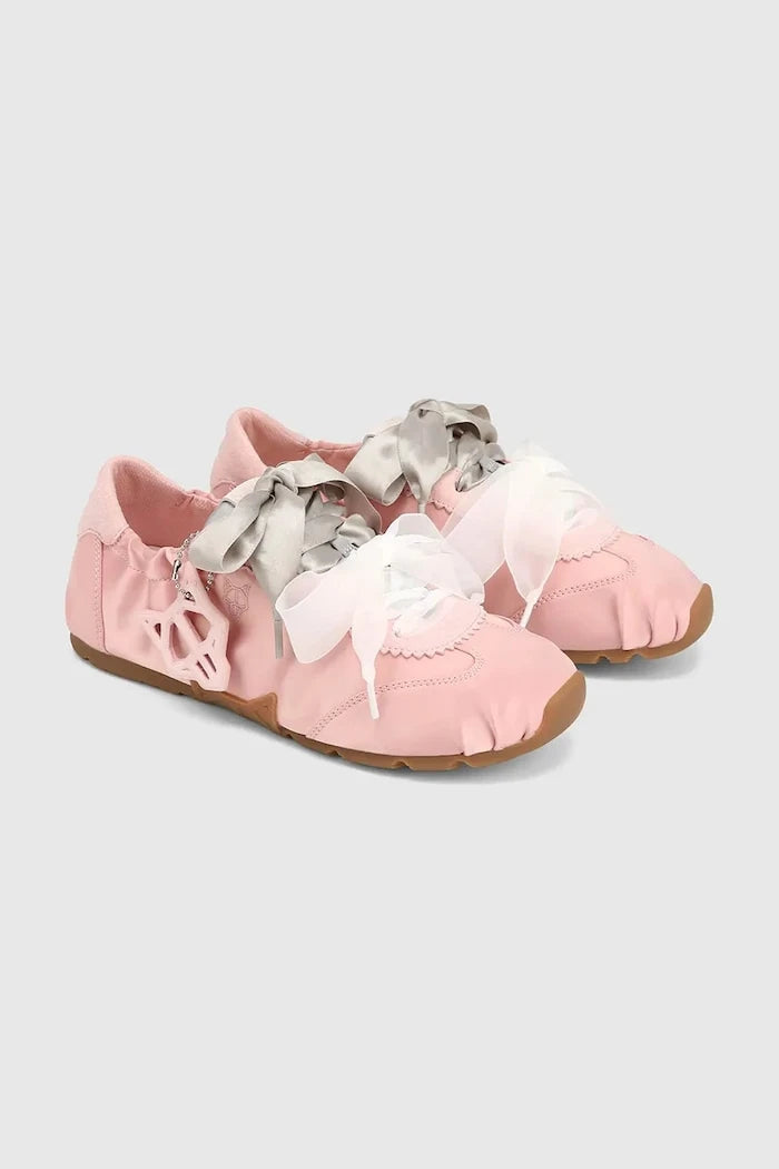Naked Wolfe Adorable Pink Satin маратонки дамски
