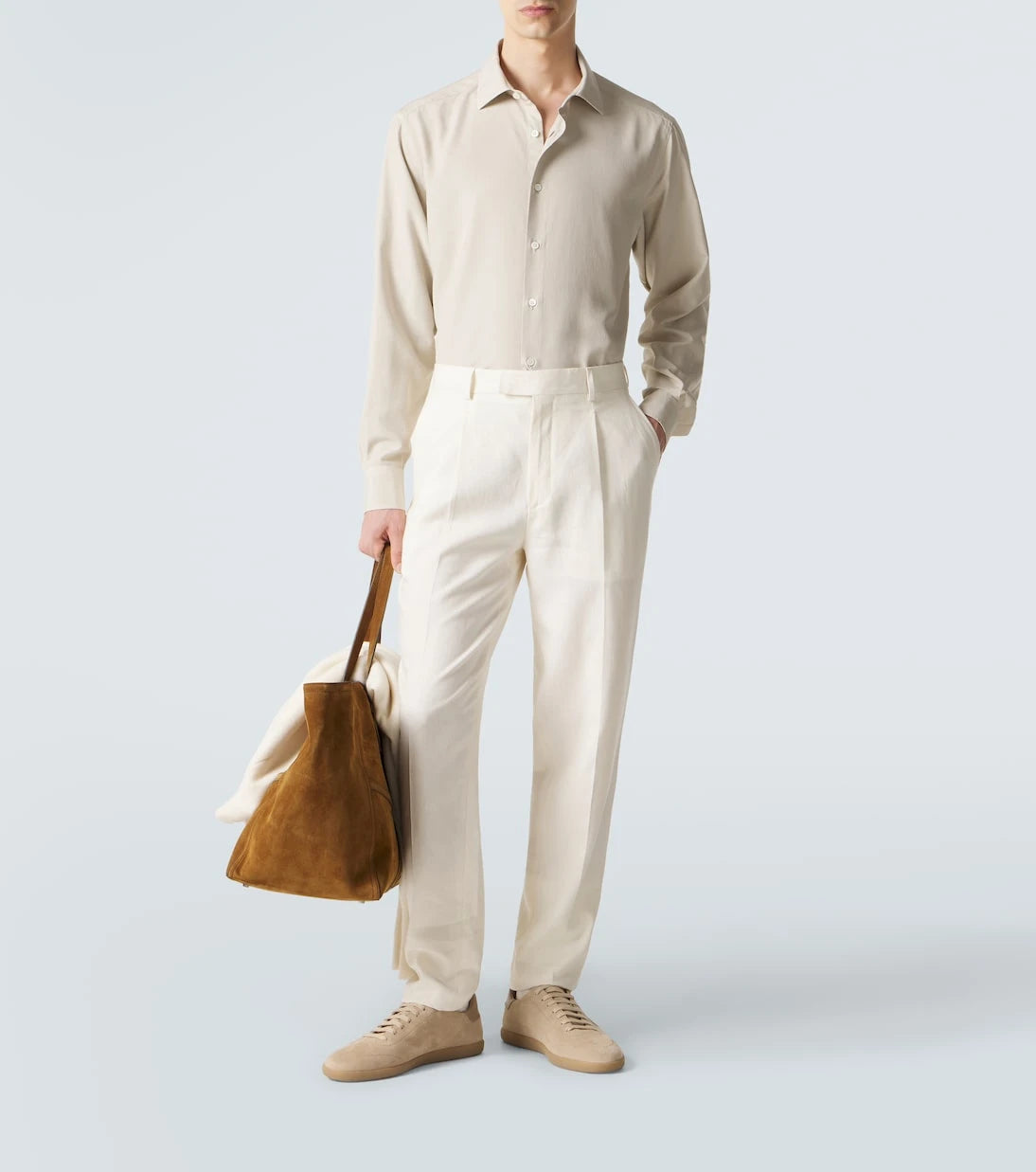Zegna - قميص حريري