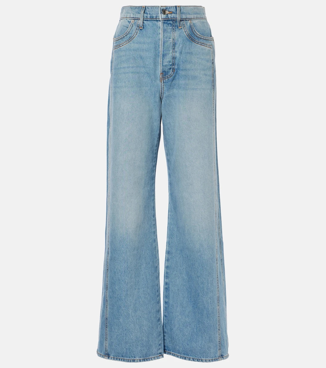 Veronica Beard - Taylor high-rise wide-leg jeans