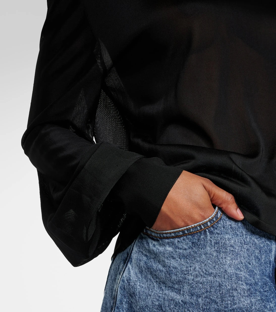 Alaïa - Lamé sweater