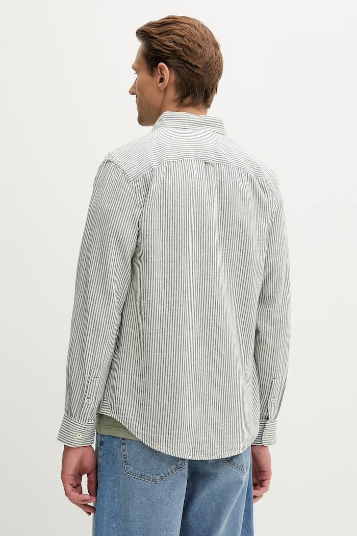 Tommy Jeans риза мъжка с лен