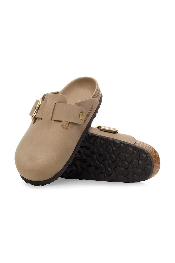 Birkenstock Boston Big Buckle Deri Terlik