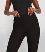 Gabardine Stretch Leggings BLACK