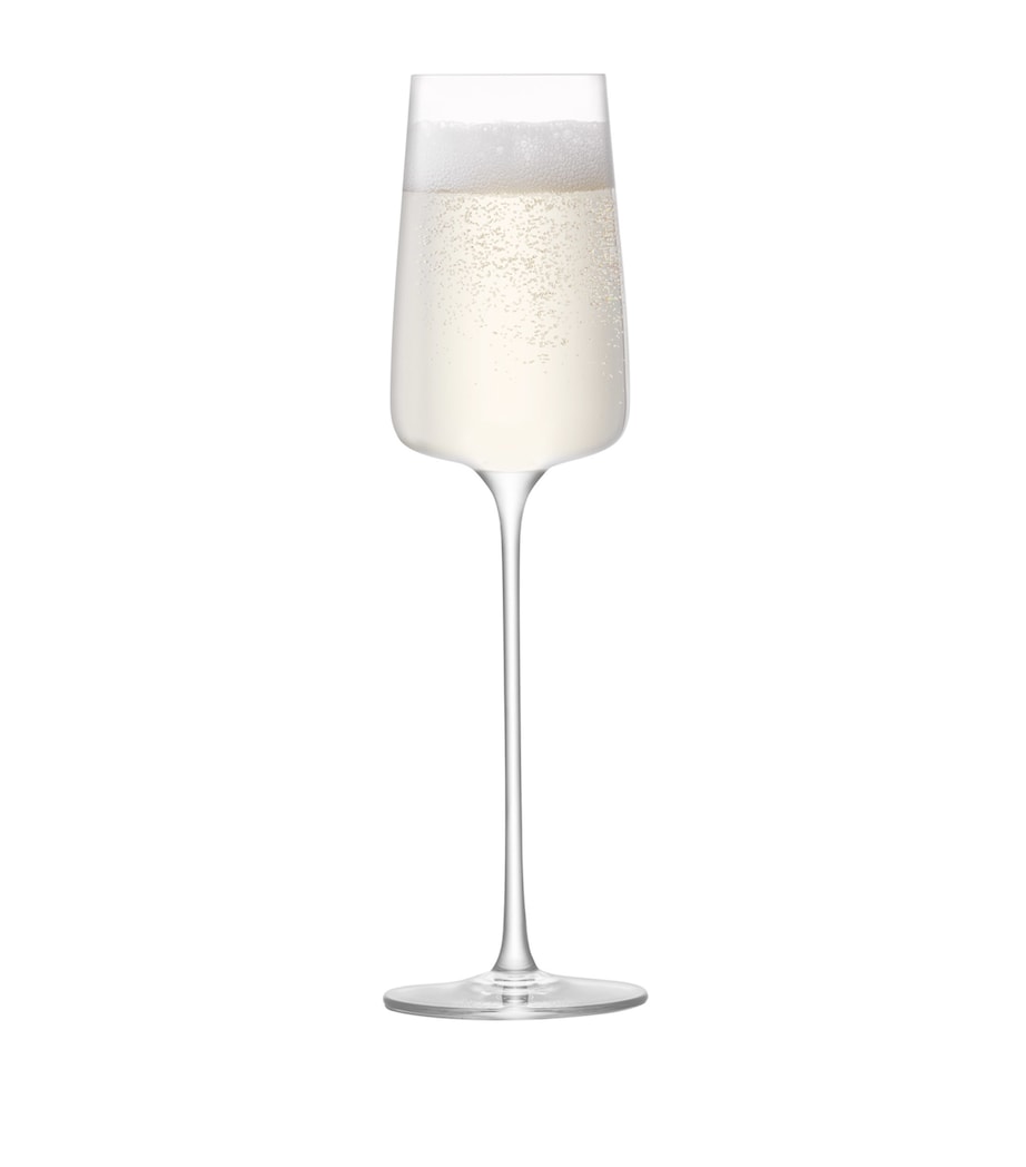 Set of 4 Metropolitan Champagne Flutes (230ml)