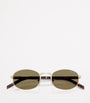 Prada Gold Steel PR B53S Sunglasses