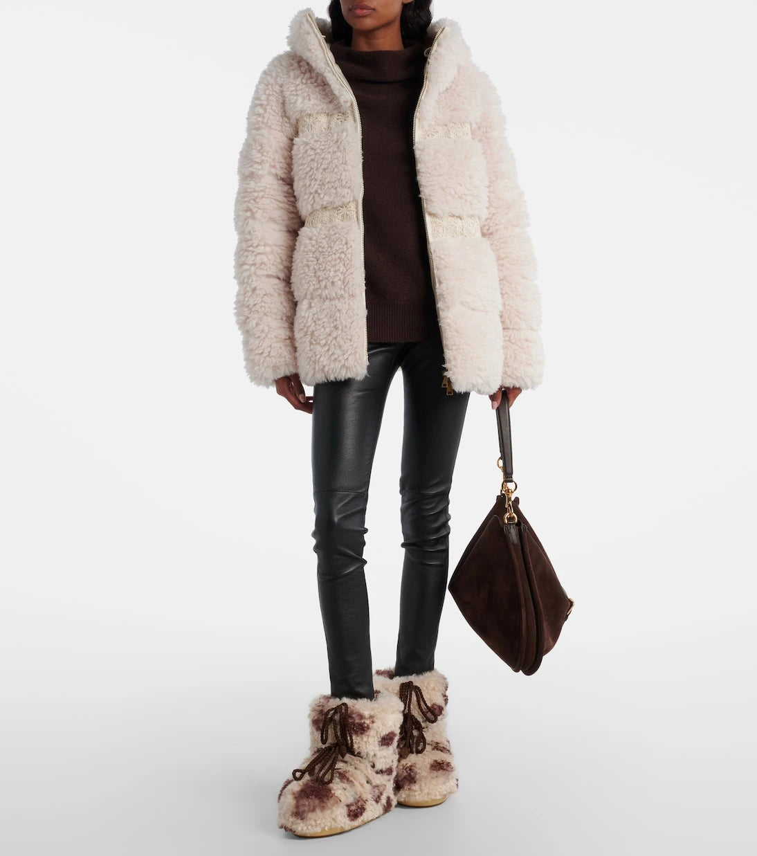 Moon Boot - Icon cow-print snow boots
