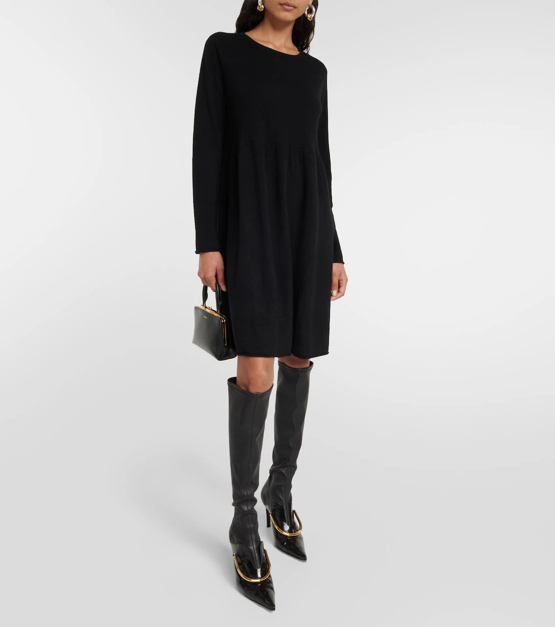 Jardin des Orangers - Wool and cashmere minidress