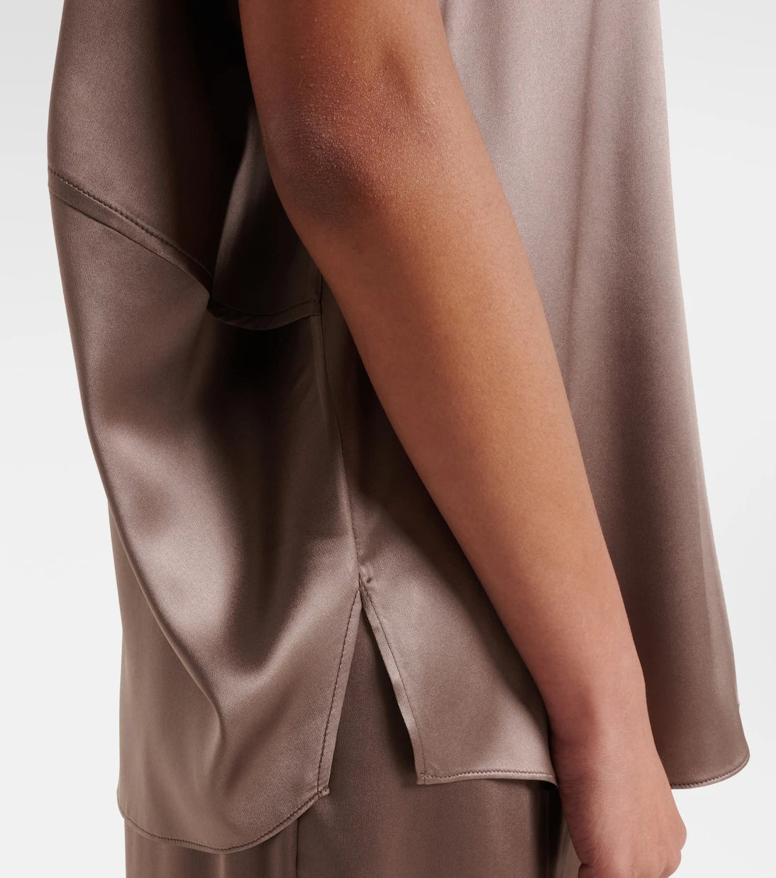 Brunello Cucinelli - Silk-blend shirt