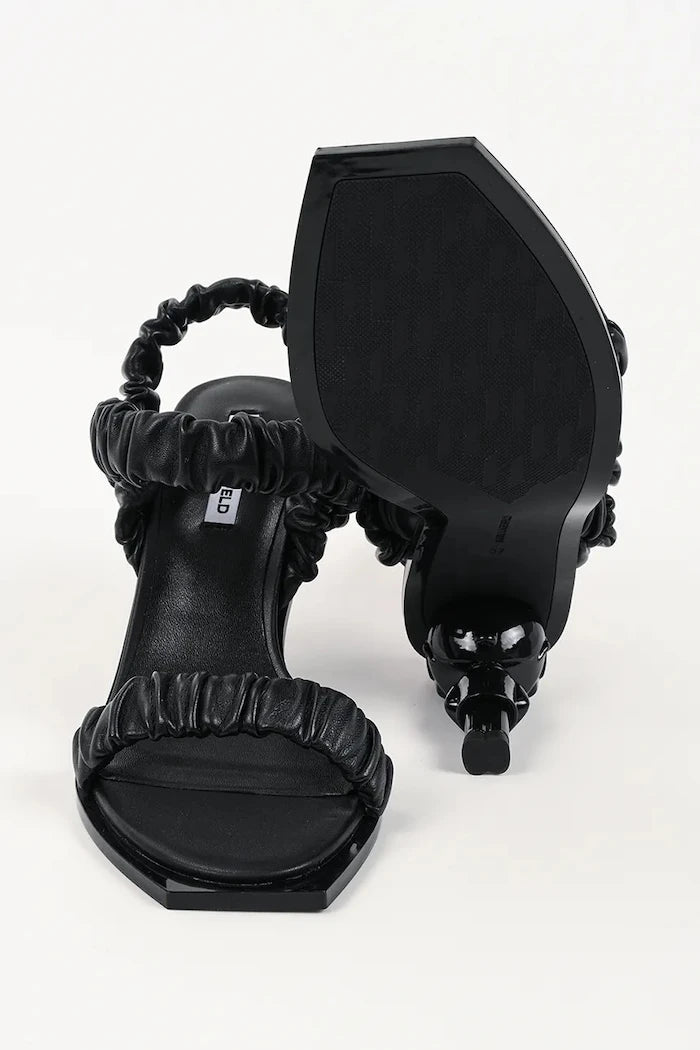 Кожени сандали Karl Lagerfeld Karl Nft Heel