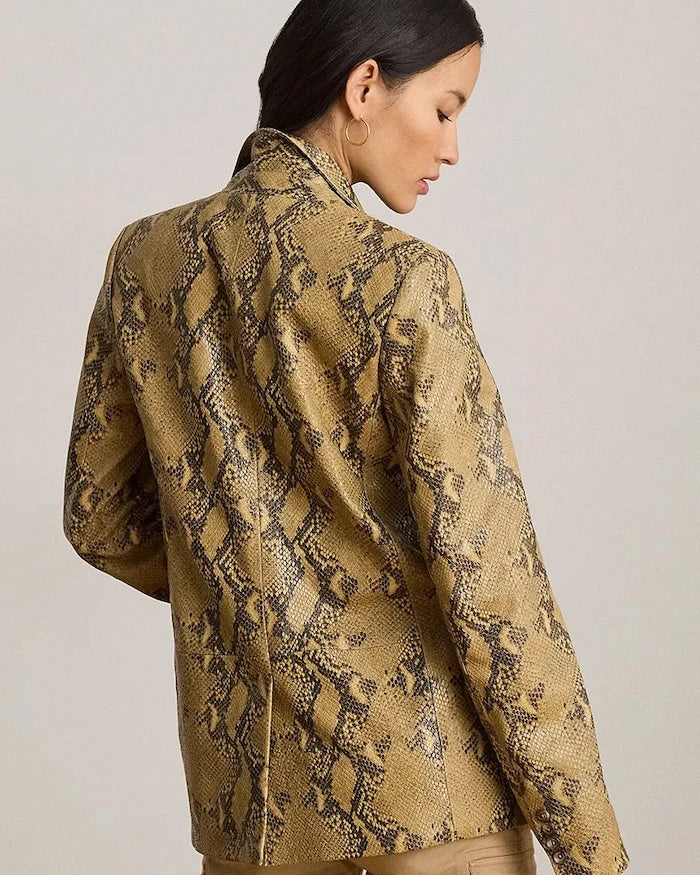 Lauren Ralph Lauren Kadın Deri Ceket