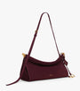 Medium Leather Le Click East West Shoulder Bag