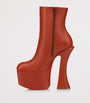 Christian Louboutin Aquabootie Leather Ankle Boots 160
