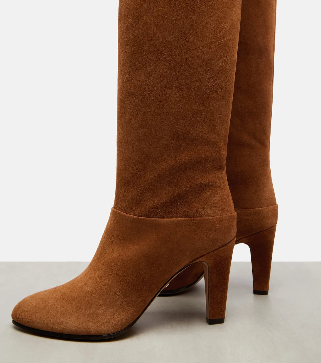 Chloé - Eve 85 suede over-the-knee boots