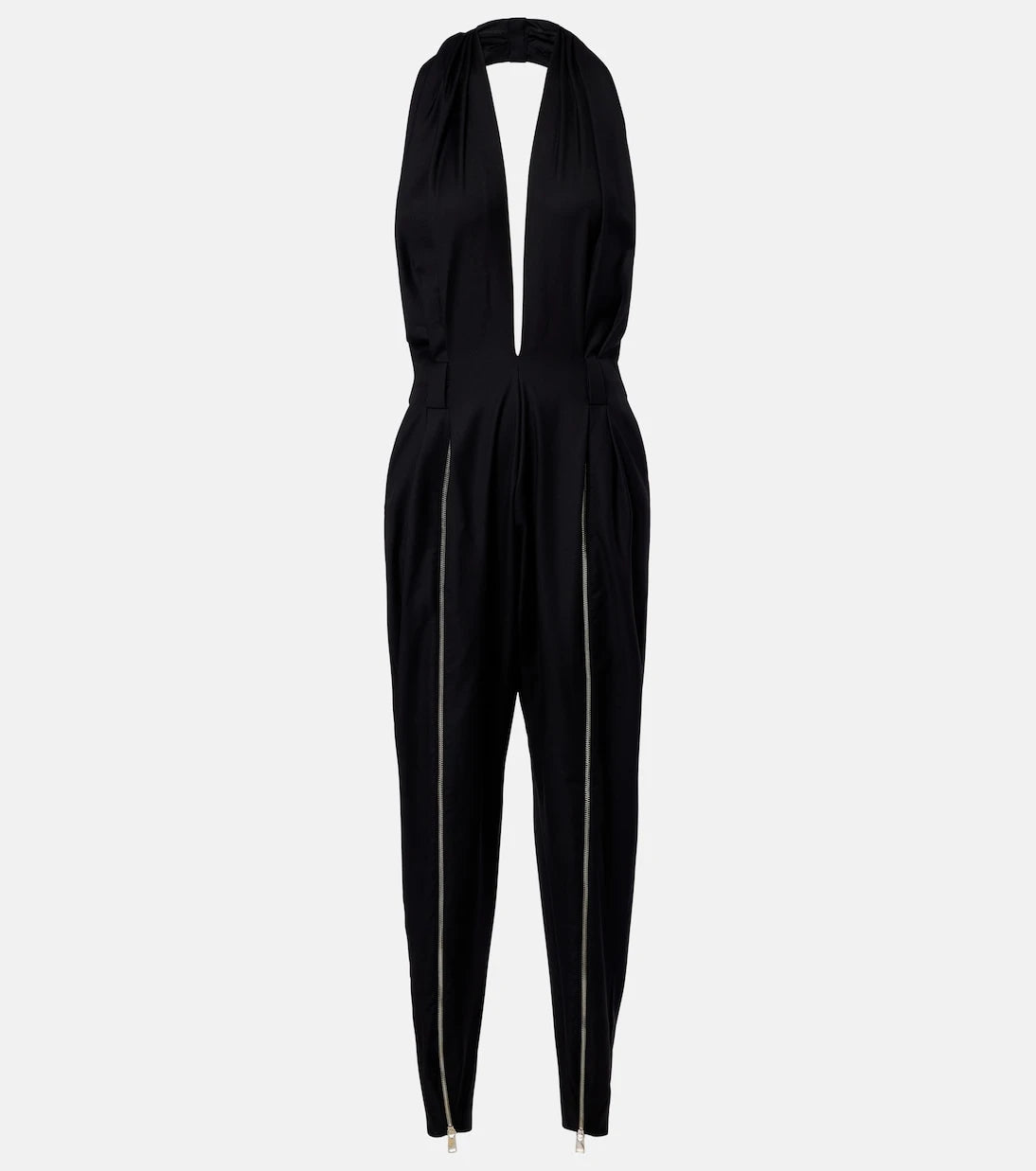 Coperni - Halterneck virgin wool jumpsuit