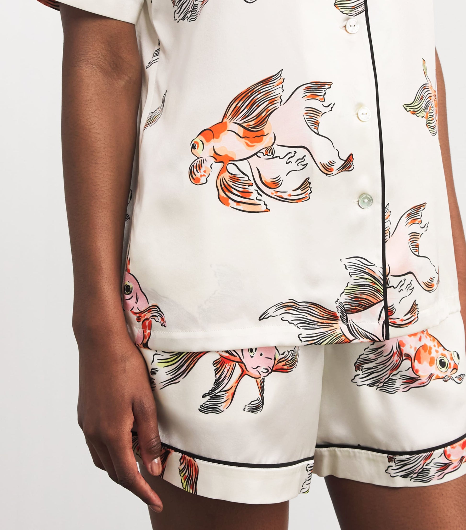 Olivia von Halle Multi Silk Ingo Cora Pyjama Set