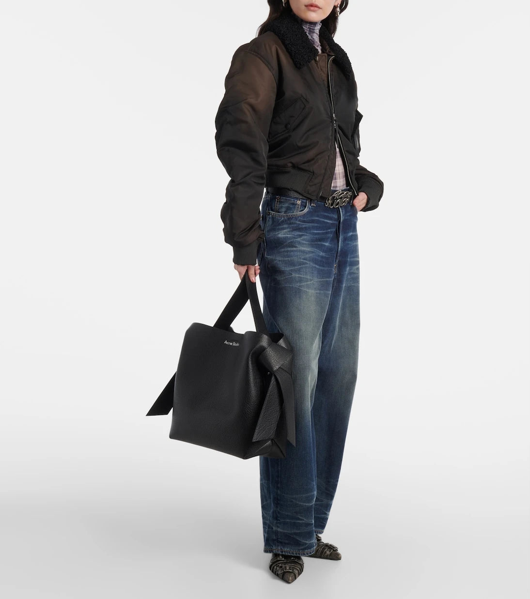 Acne Studios - Musubi Medium leather shoulder bag