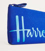 Harrods Small Cotton Logo Pouch