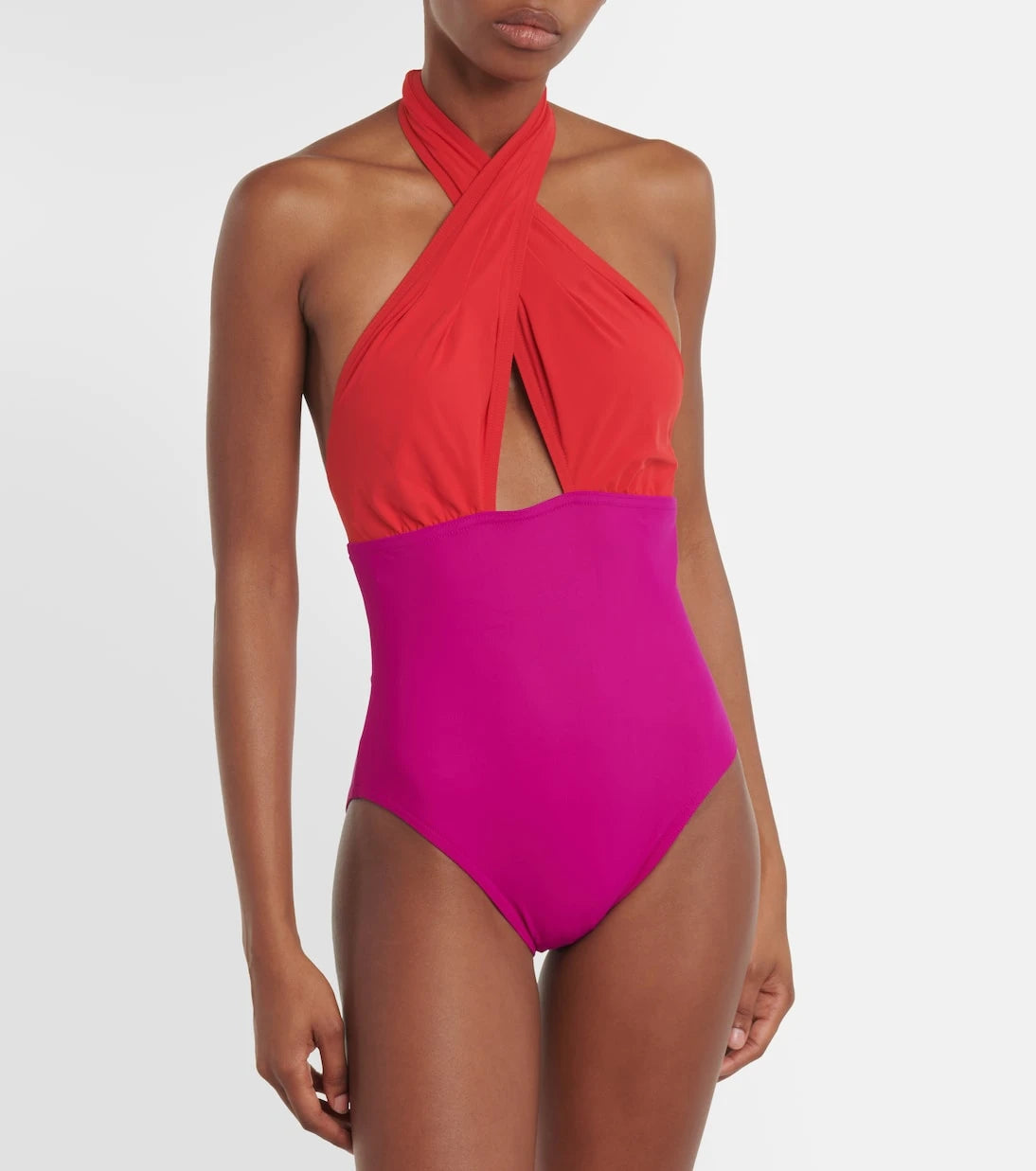 Karla Colletto - Mabel colorblocked swimsuit