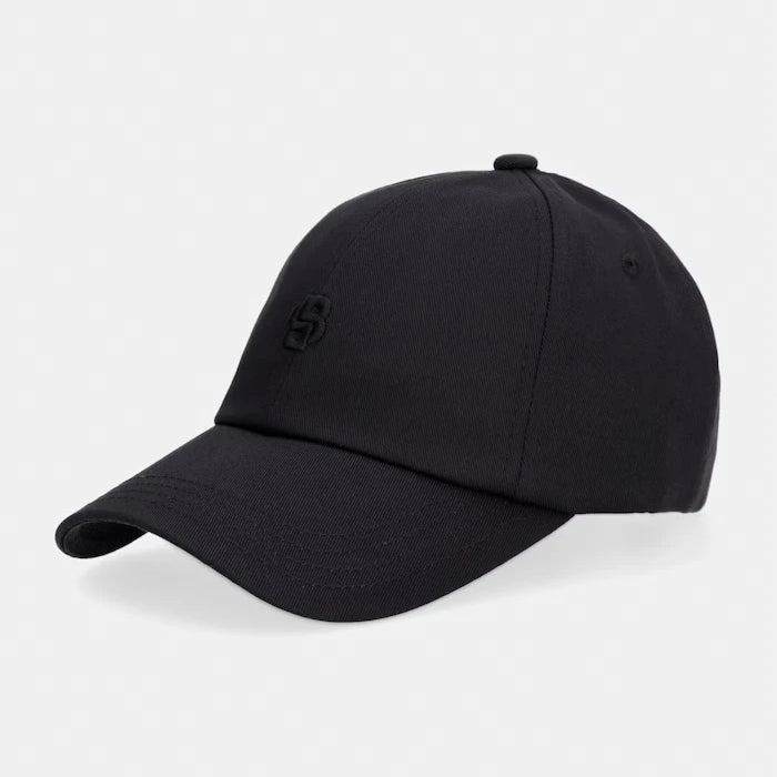BOSS шапка с козирка дамска от памук Ari-B-Icon-Small-TW