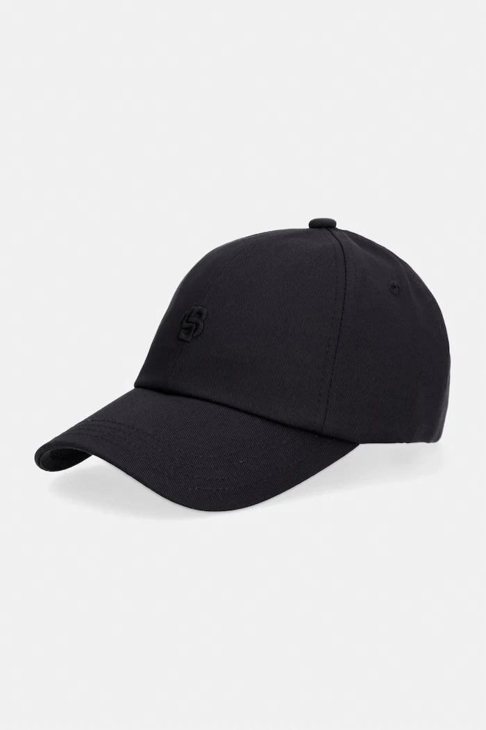 BOSS шапка с козирка дамска от памук Ari-B-Icon-Small-TW