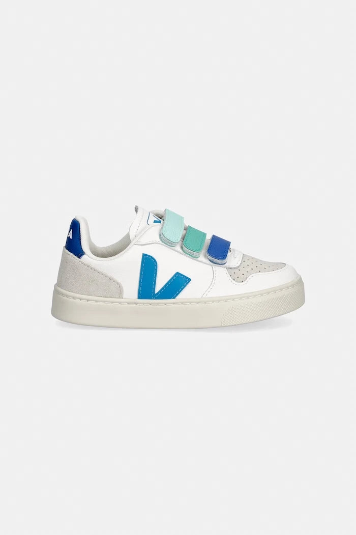 Veja Small V-10 маратонки за деца от кожа