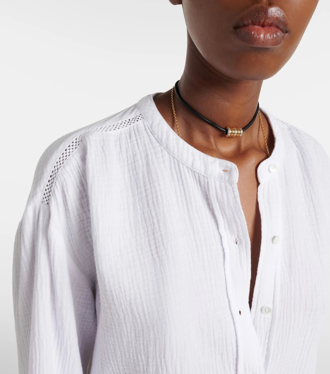 Velvet - Taria cotton muslin shirt