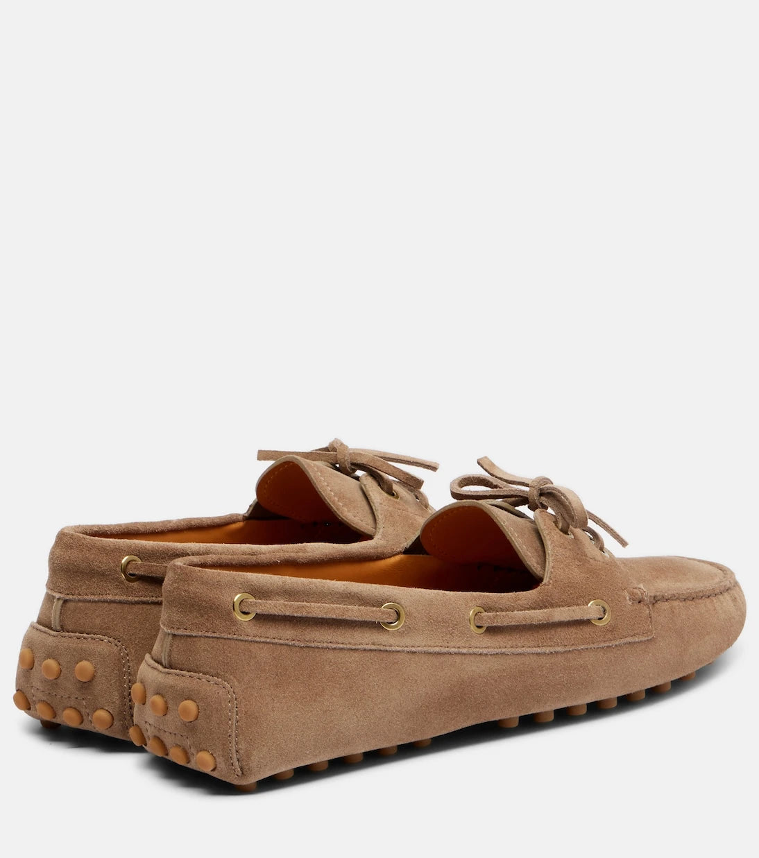 Tod's - Suede boat shoes