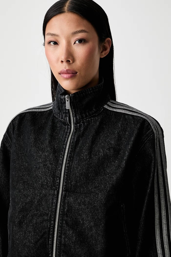 adidas Originals Firebird kadın denim geçiş ceketi