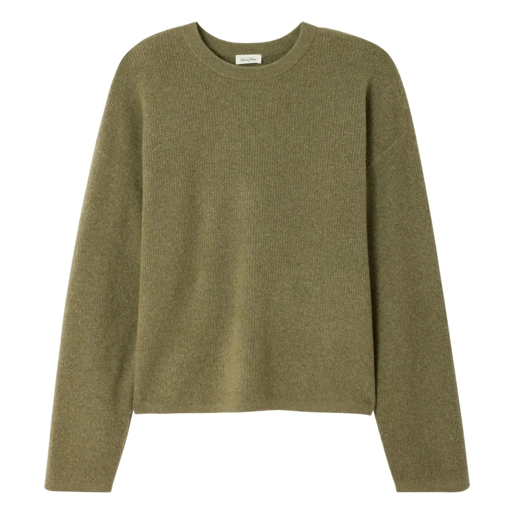 American Vintage - Crew-neck sweater | Khaki