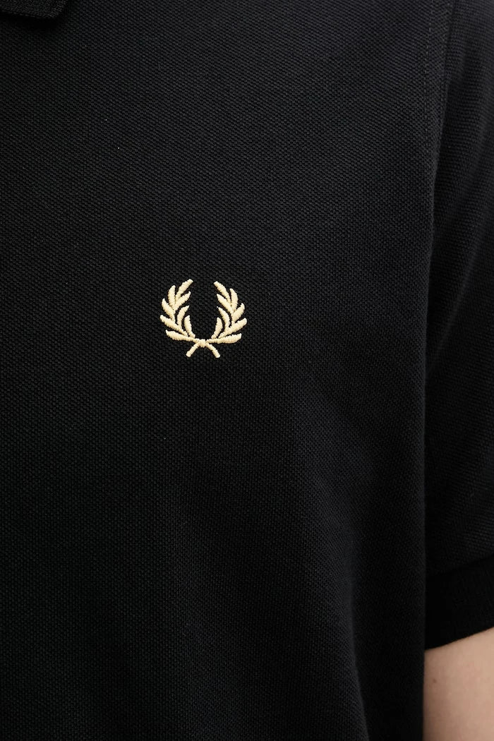 Памучна тениска с яка Fred Perry