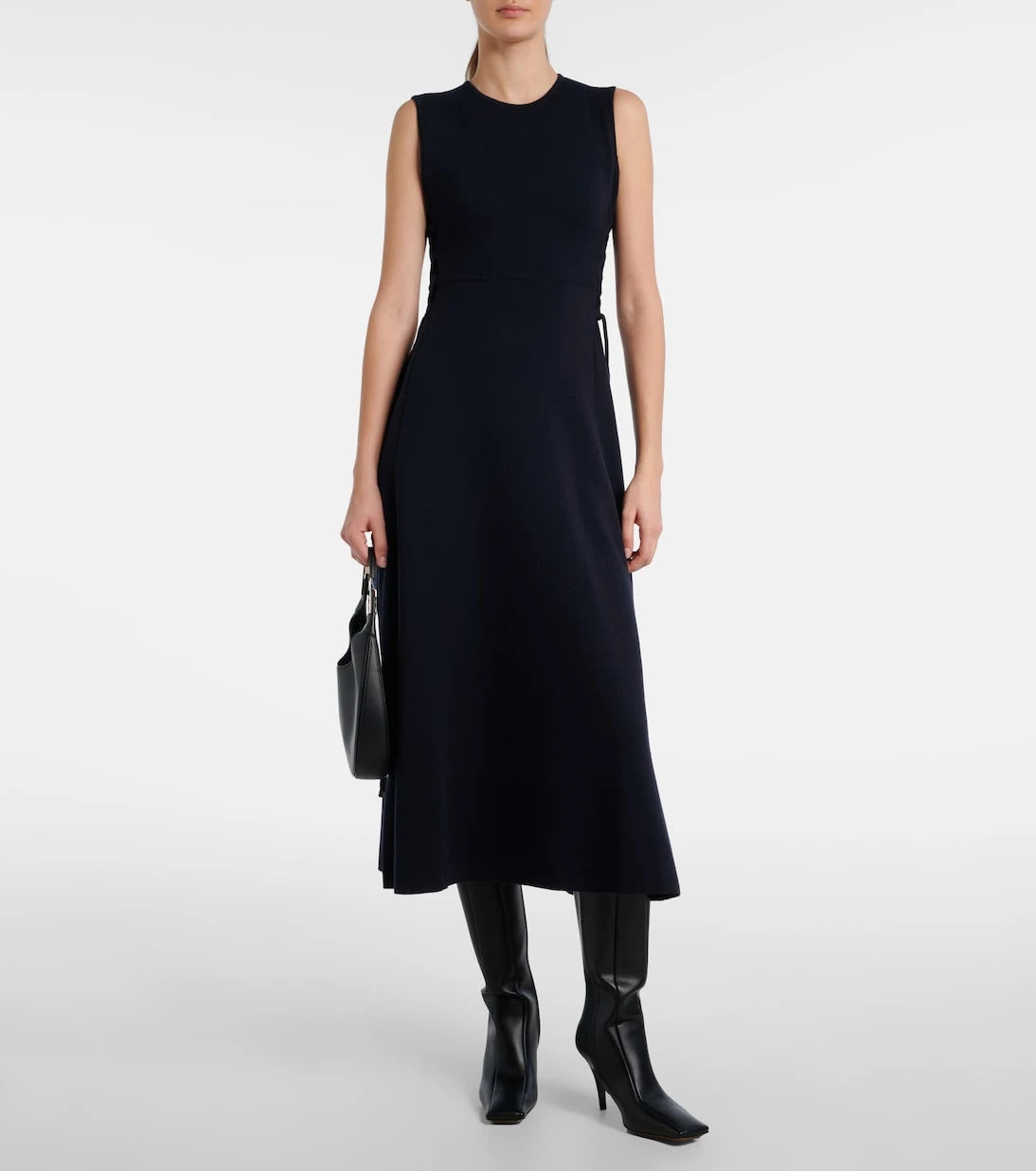 Max Mara - Delfi virgin wool midi dress