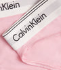 Pink Modern Cotton Logo Bikini Briefs