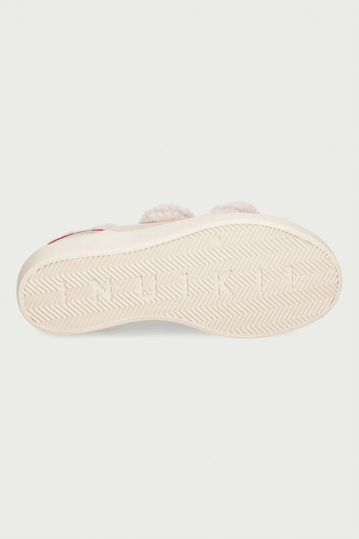 Inuikii Lila Shearling Low Velcro Kadın Süet Sneaker