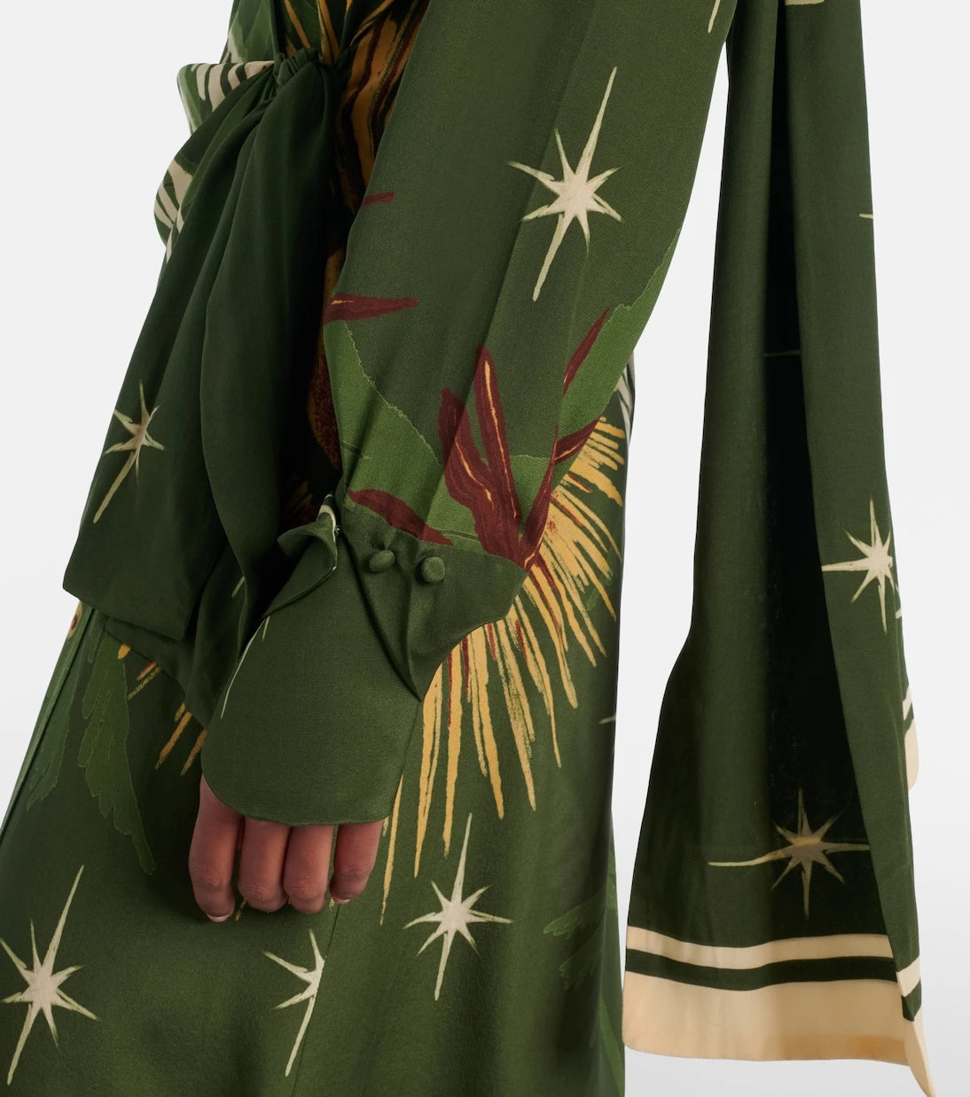 Johanna Ortiz - Printed silk midi dress