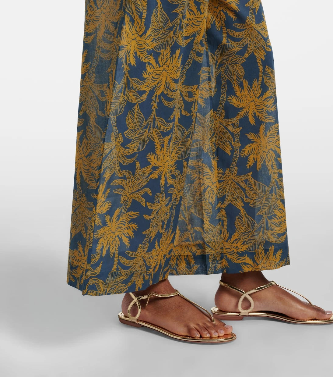 Eres - Itinérant cotton voile wide-leg pants