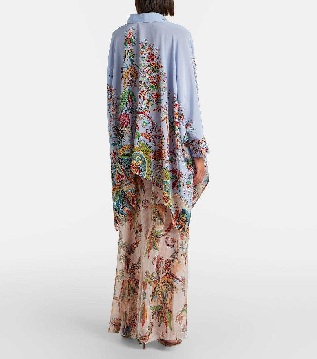Etro - Printed maxi skirt