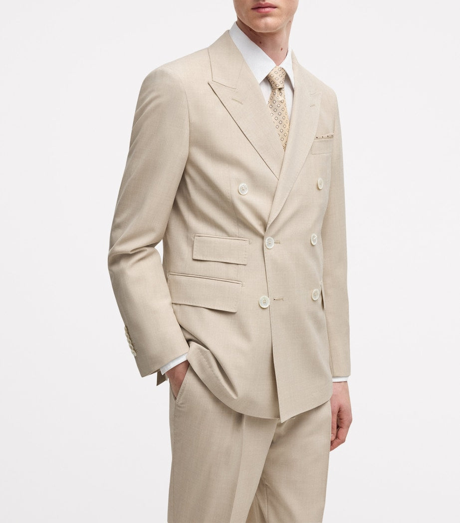 BOSS Virgin Wool-Silk 2-Piece Suit