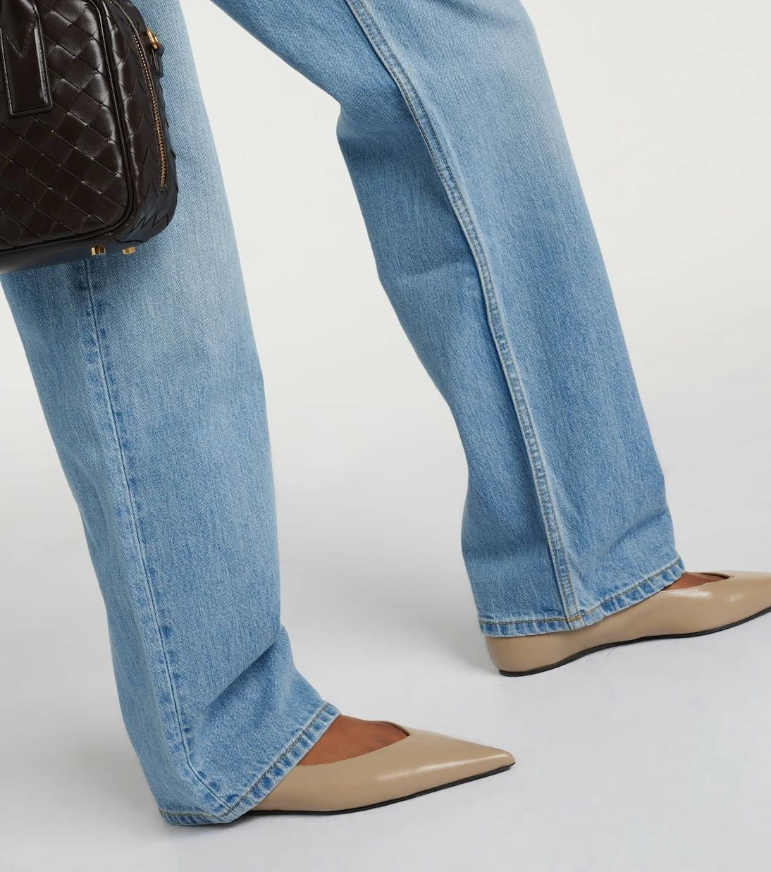 Re/Done - Mid-rise straight jeans