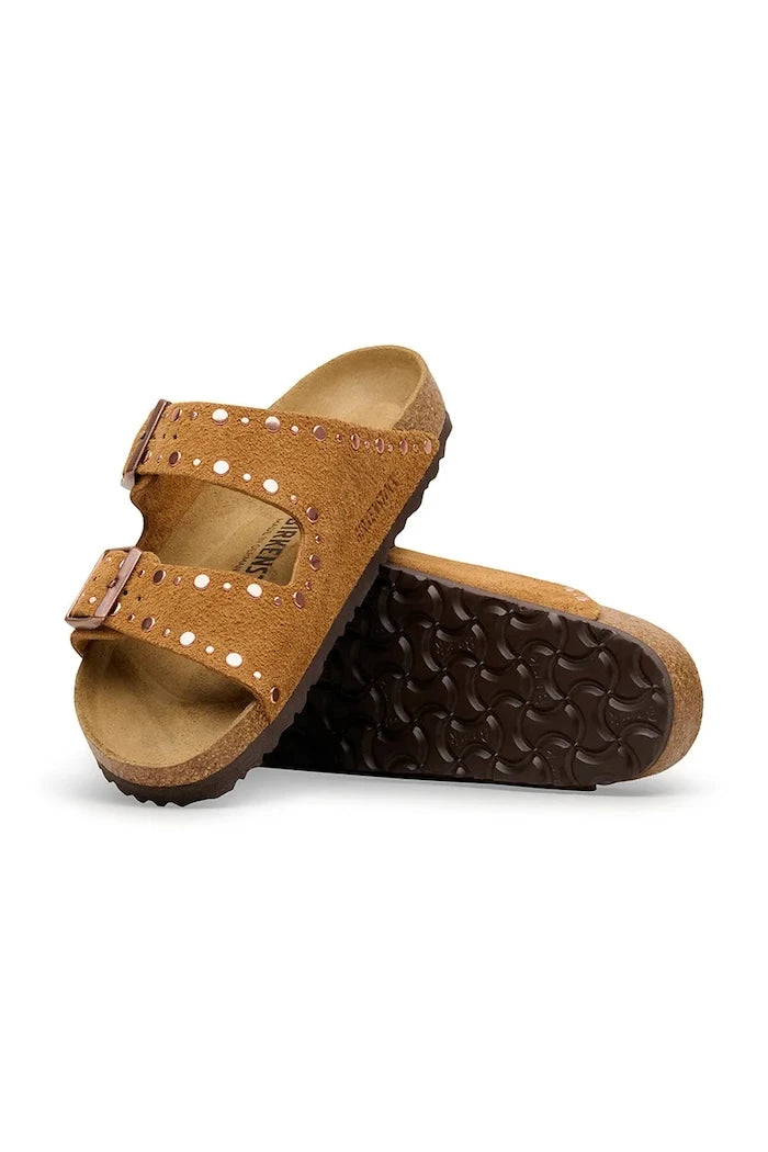 Birkenstock Kadın Düz Taban Süet Terlik
