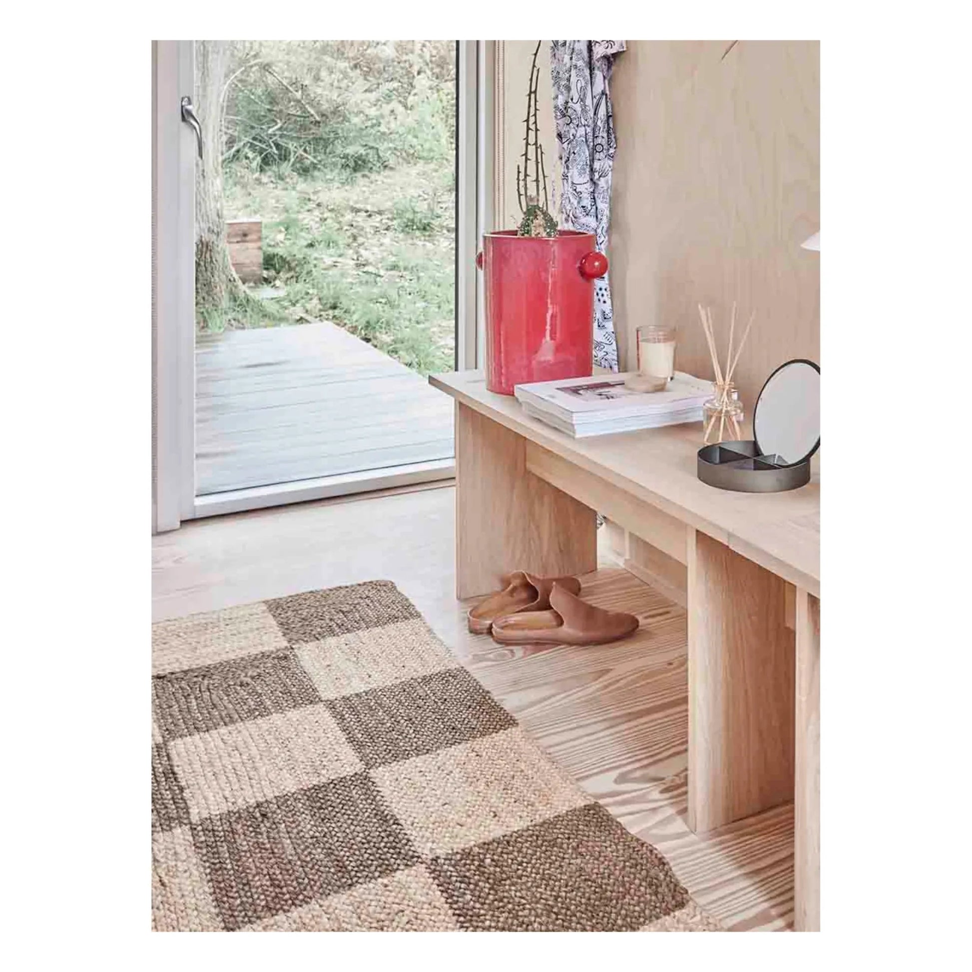Oyoy - Jute Chess Mat | Natural
