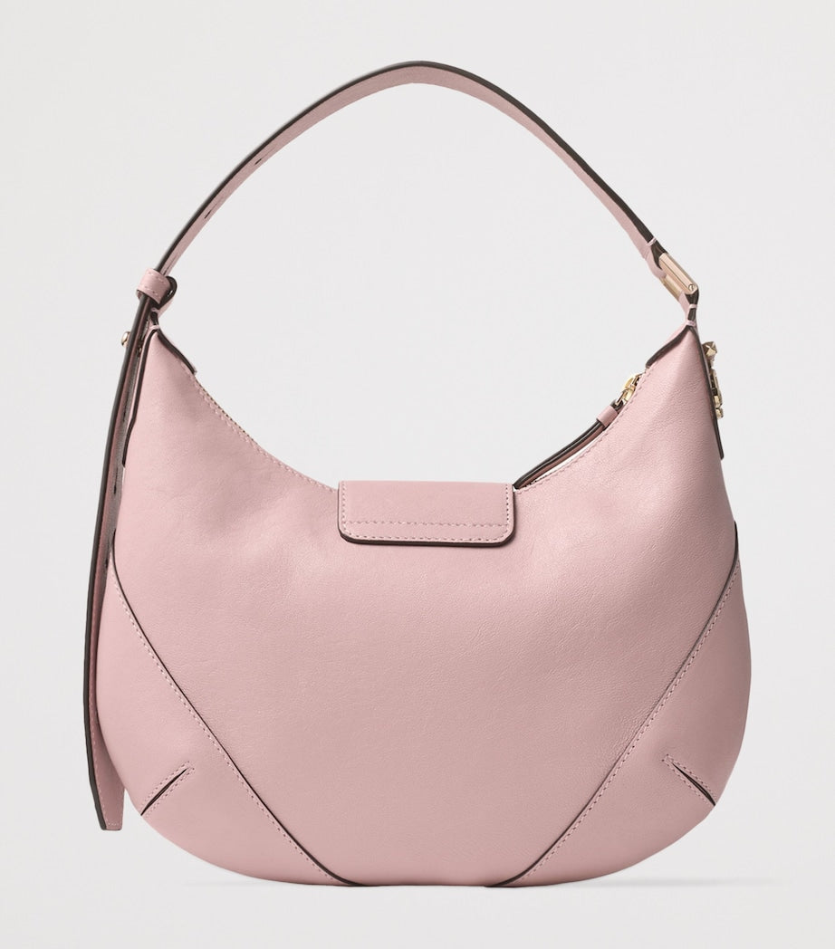 Small Bar Leather Shoulder Bag