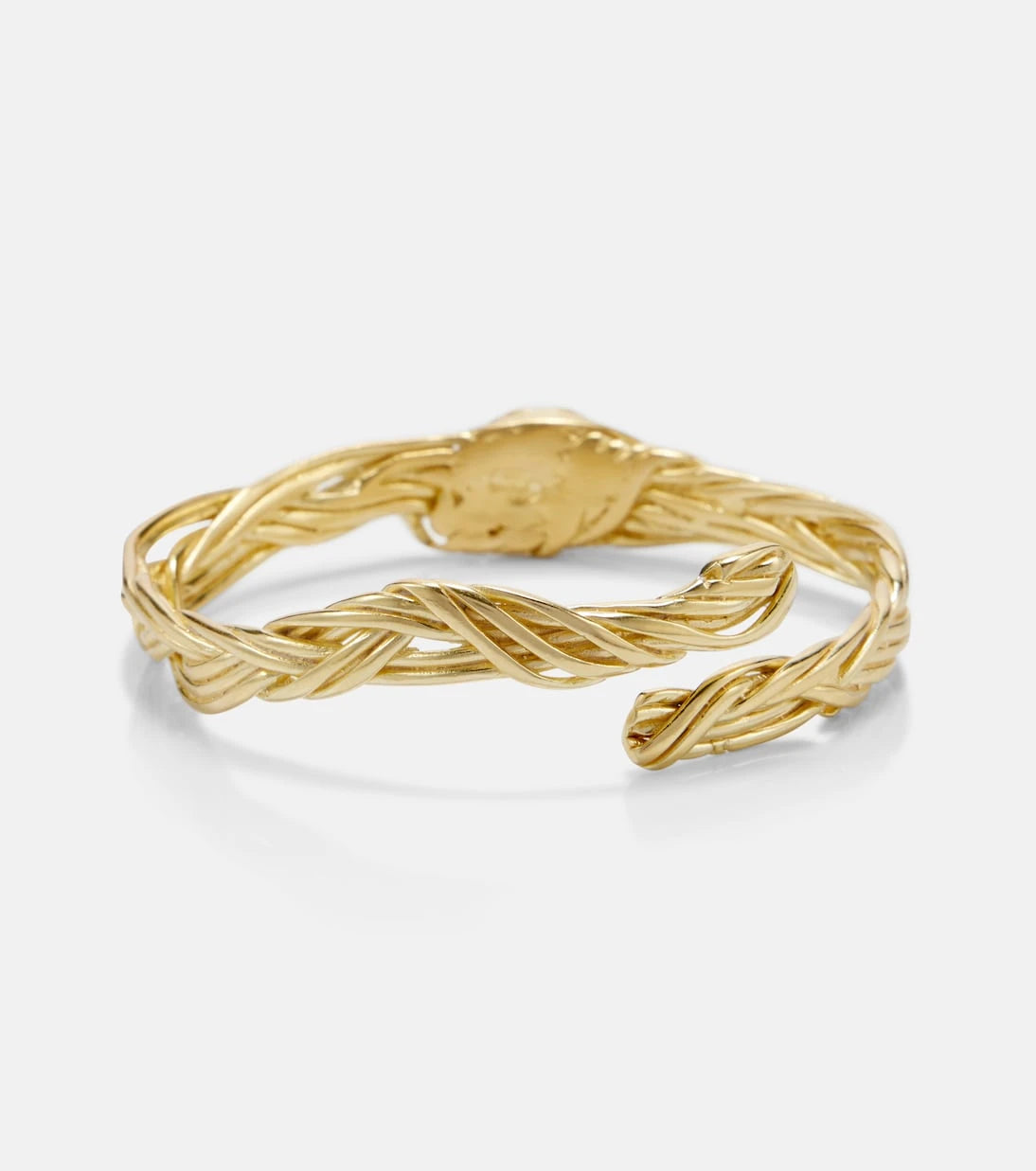 Ysso - Delphi 24kt gold-plated bangle