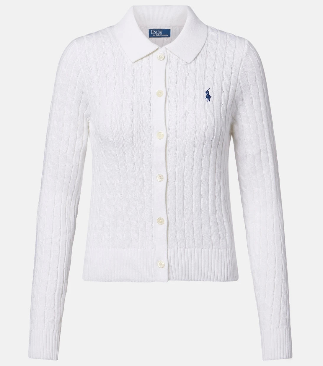 Polo Ralph Lauren - كارديجان قطني محبوك بنمط الكابل