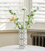 Tall Bone China Loop Vase (22.5cm)